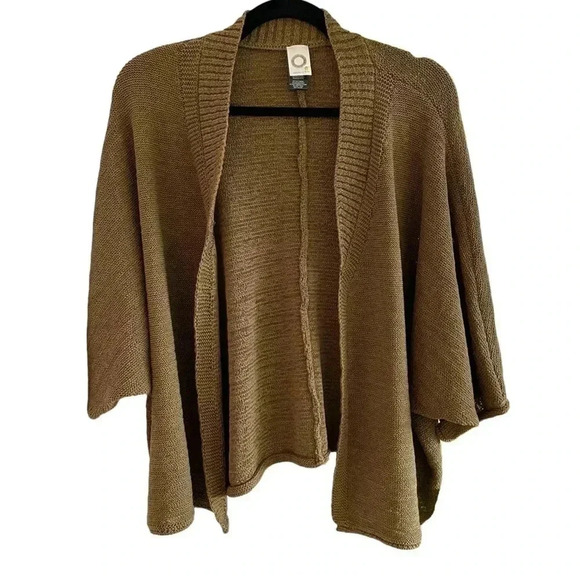 Akemi & Kin Anthropologie Green Oversized Open Cardigan - Picture 2 of 7